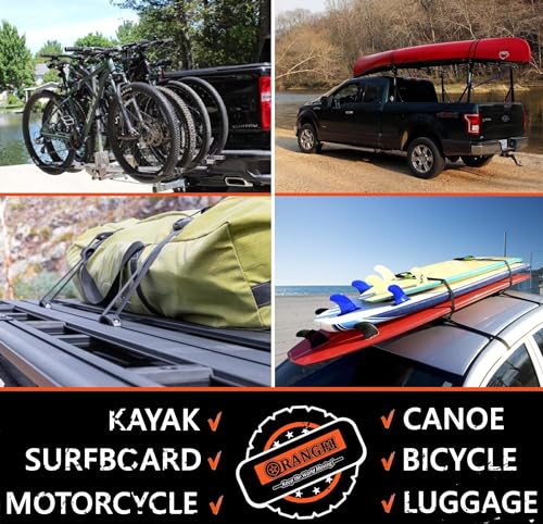 ORANGEE® 4 Pack Cam Buckle Tie Down Straps