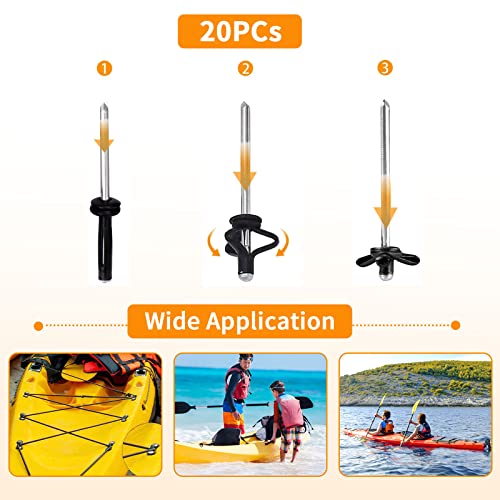 CLIO Kayak Pad Eyes Kit with Tri-Grip Rivet