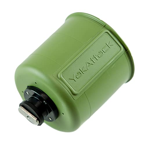 Olive Green YakAttack MultiMount Cup Holder for Outdoors Life