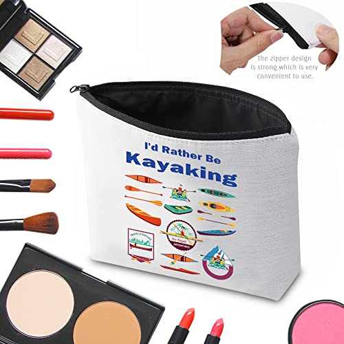 Kayaking Life Makeup Bag - Funny Outdoor Adventure Gift
