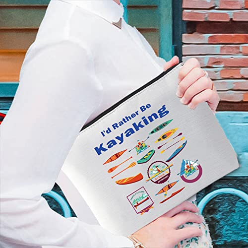 Kayaking Life Makeup Bag - Funny Outdoor Adventure Gift