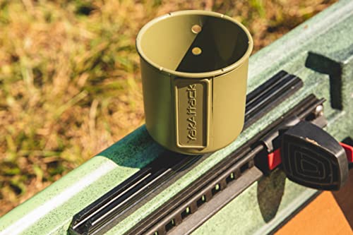 Olive Green YakAttack MultiMount Cup Holder for Outdoors Life