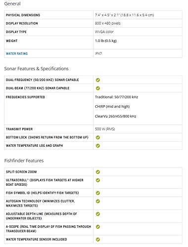 Garmin STRIKER 5CV: GPS Fishfinder with ClearVu Sonar
