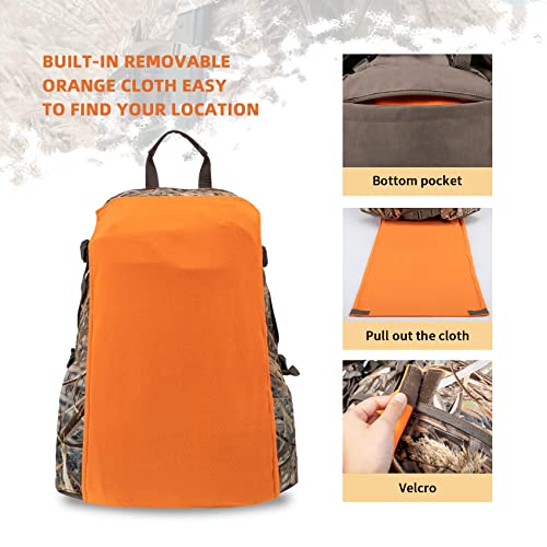 BLISSWILL Hunting Backpack Outdoor Gear Hunting Daypack for Rifle Bow Gun Hunting Gifts for Men