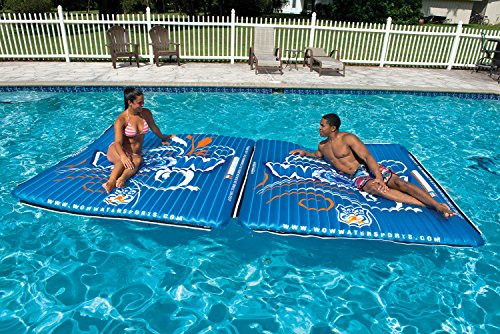 WOW Sports Blue Inflatable Water Walkway, 6x6 Feet