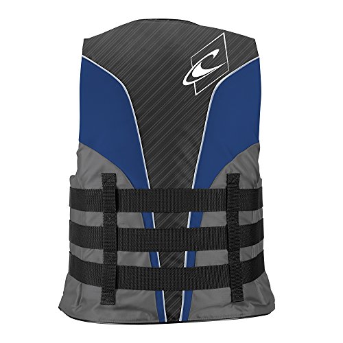 O'Neill Men's Superlite USCG Life Vest, XL, Pacific/Smoke/Black