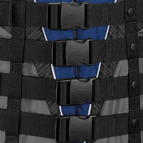 O'Neill Men's Superlite USCG Life Vest, XL, Pacific/Smoke/Black