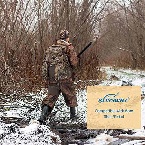 BLISSWILL Hunting Backpack Outdoor Gear Hunting Daypack for Rifle Bow Gun Hunting Gifts for Men
