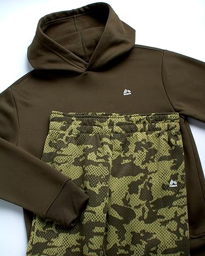 Boys' Fleece Hoodie and Jogger Sweatpants Set, Size 10