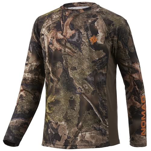 Camo Long Sleeve Hunting Shirt with Sun Protection