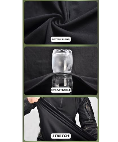 KUFORES Kid's Airsoft BDU Suit with Knee Pads