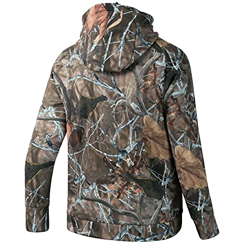 BASSDASH Kids' Performance Fishing Fleece Hoodie with Mask