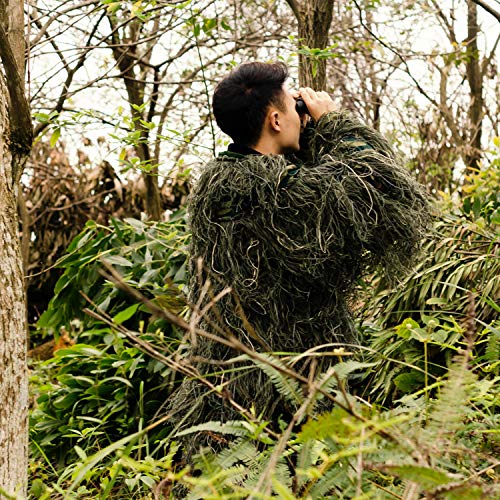 EAmber 3D Youth Camo Ghillie Suit for Hunting