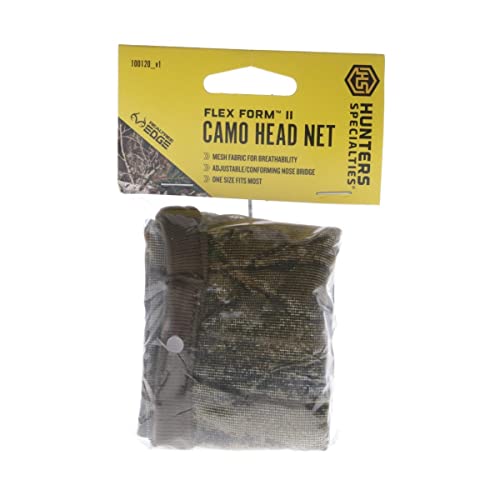 Realtree Edge Camo Headnet - Adjustable Nose Bridge