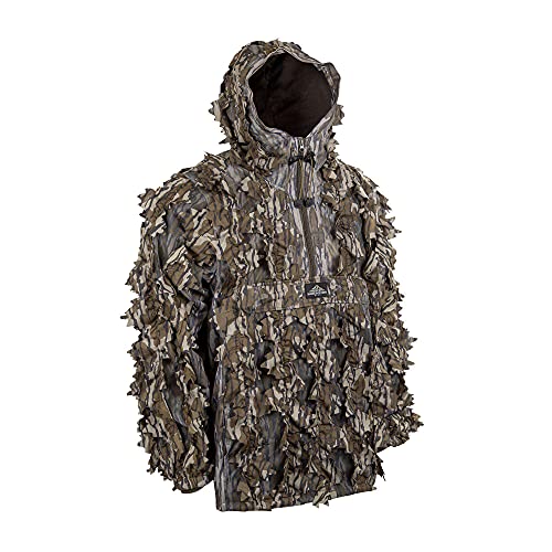 Mossy Oak Leafy Camouflage Hunting Jacket - 1/2 Zip