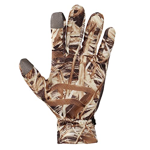 AUSCAMOTEK Men's Duck Hunting Camo Gloves with Touchscreen