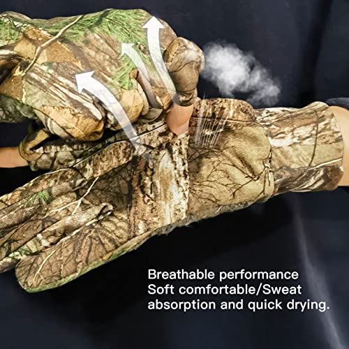 Men's Camo Hunting Gloves for Outdoor Activities by BEAUTI4U