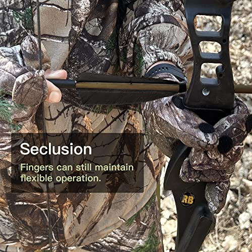 Men's Camo Hunting Gloves for Outdoor Activities by BEAUTI4U