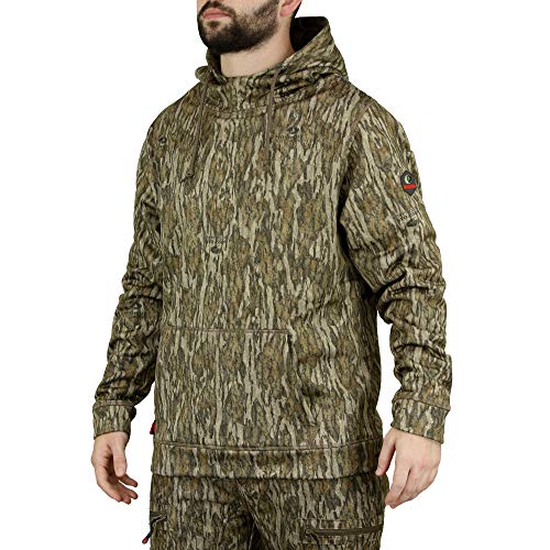 Mossy Oak Men's Camo Hunting Hoodie, Performance Fleece