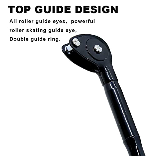 6' Heavy Trolling Fishing Rod with Roller Guides