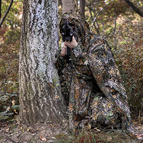 Ghillie 3D Leafy Camo Suit for Hunting Wildlife