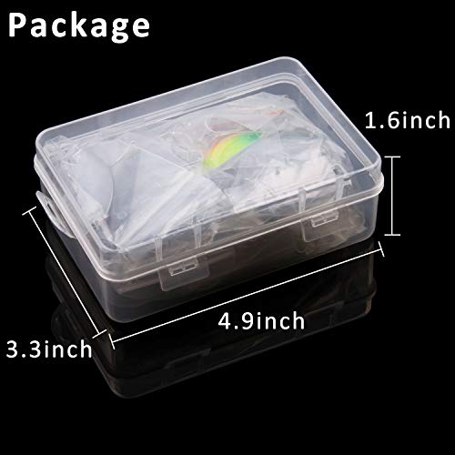 30pcs Metal Fishing Spoons Lures for Trout Fishing