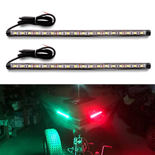 Botepon LED Boat Navigation Lights - Waterproof Deck Lights