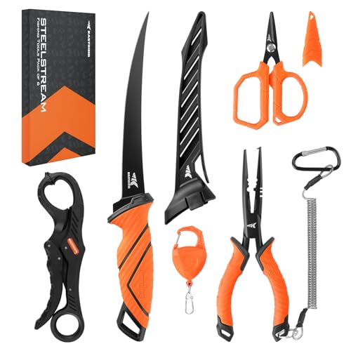 KastKing SteelStream 6pc Fishing Tool Kit - Outdoors Life