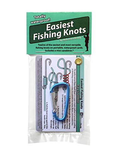 Simple Fishing Knot Guide with Mini Carabiner