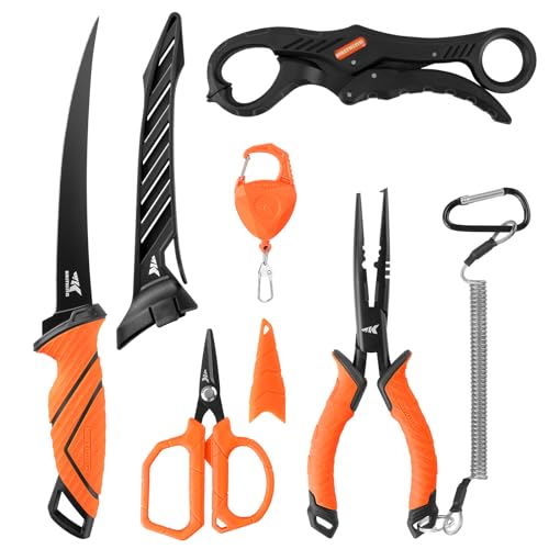 KastKing SteelStream 6pc Fishing Tool Kit - Outdoors Life