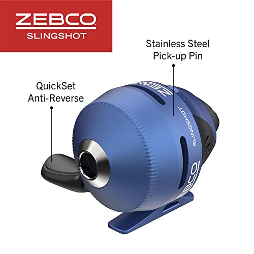 Zebco Slingshot Fishing Rod & Reel Combo, 2-Piece, 5'6