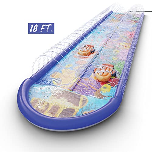 Undersea Water Dual Slip and Slide Set for Kids