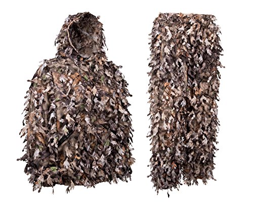 North Mountain Camo Leafy Ghillie Suit - Woodland Brown