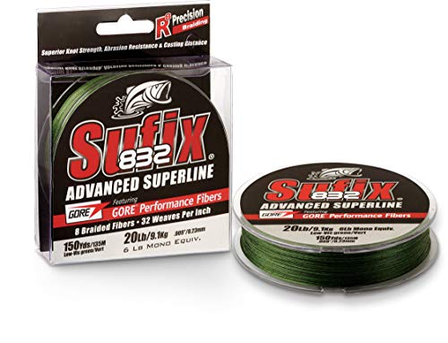 Low-Vis Green 20 lb Braid - 150 yards