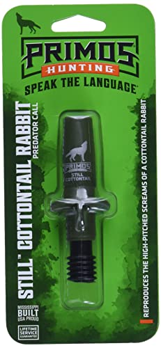 Primos Still Cottontail Rabbit Call for Hunting, Green