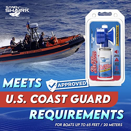 SandShark Premium Air Horn - Coast Guard Approved