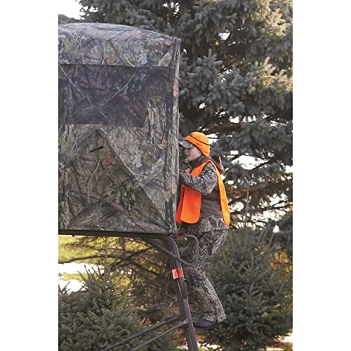 6ft Tripod Hunting Tower Blind, 2-Man Stand, Elevated