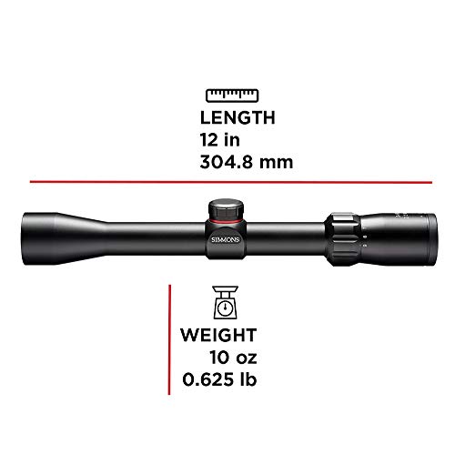 Simmons Truplex .22 MAG 3-9x32mm Riflescope, Waterproof and Fogproof Rimfire Rifle Scope