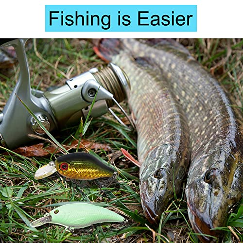 94Pcs Fishing Lures Kit for Bass, Trout, Salmon