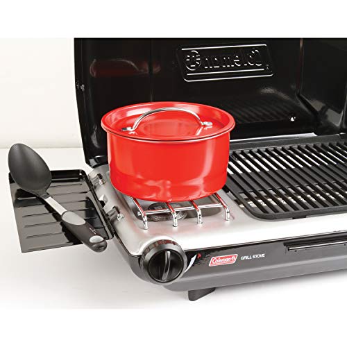 Coleman Tabletop 2-in-1 Camping Grill/Stove - Propane Power