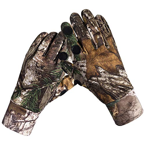EAmber Camouflage Hunting Gloves Full Finger/Fingerless Pro Gloves