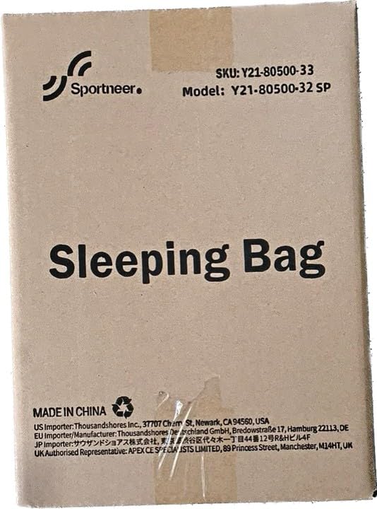 Adult Waterproof Lightweight Camping Sleeping Bag for Outdoor Activities