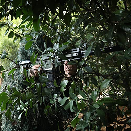 ZORVEM Kids/Youth Camo Ghillie Suit, 3D Hunting Apparel