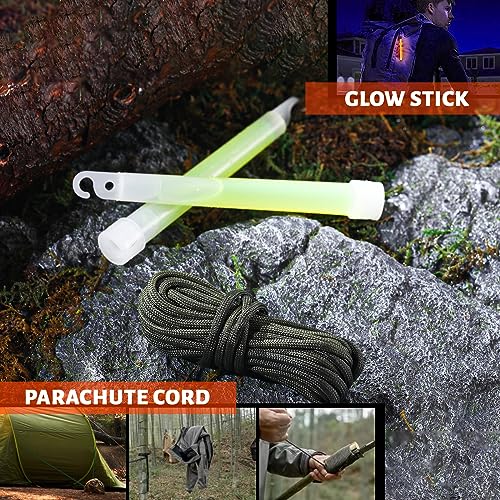 Gifts for Men Birthday Christmas Fathers Day, 20 in 1 Cool Gadgets/Survival Gear and Equipment,Unique Camping Essentials Accessories Hunting Hiking Outdoor Gears Gift for Husband Teen Boy Boyfriend