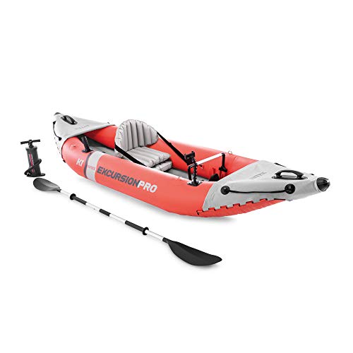 Intex Inflatable Fishing Kayak for Solo Adventures