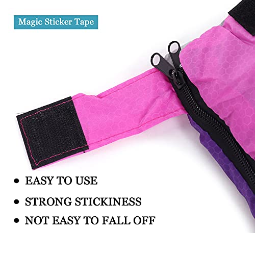 Purple Waterproof Camping Sleeping Bag for Kids and Adults