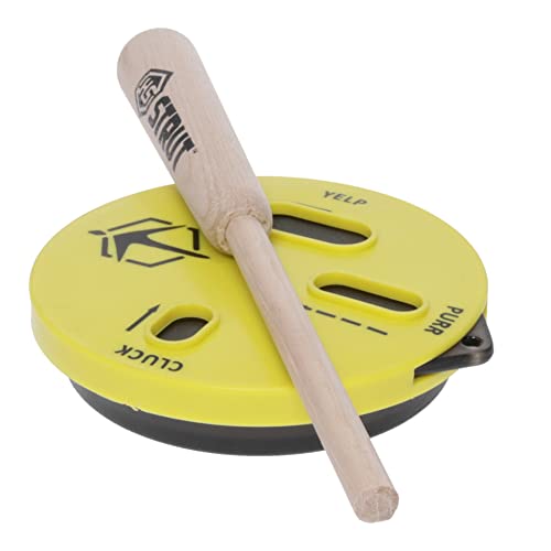 HS Strut Cookie Cutt'R Tracer Turkey Call, Yellow