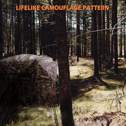 3 Person Hunting Blind with 270 Degree Visibility