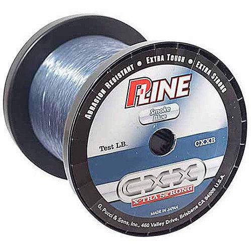 P-Line CXX-Xtra Strong Fishing Spool 600yd, 20lb Smoke Blue