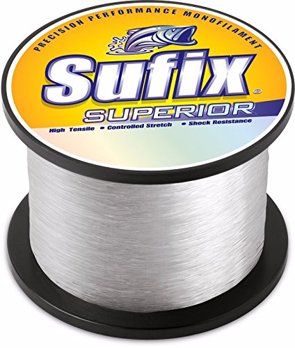 Sufix Superior Clear Fishing Line, 30 lb, 450 YD